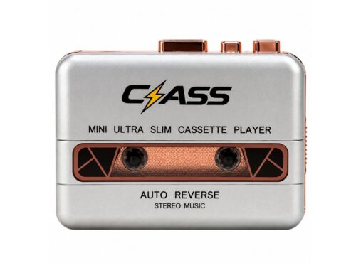 Vintage Mini Cassette Player Product Shot