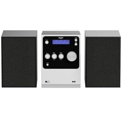 Blaster DAB Radio tragbarer Bluetooth-Lautsprecher, Radio: DAB / DAB+ / FM, Bluetooth, AUX-In, Full-Range Stereo-Lautsprecher, LC-Display, Alarm  / Sleep-Timer, mobil / tragbar